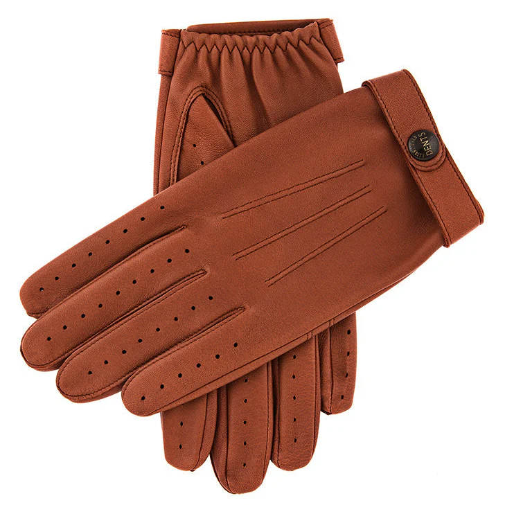 Men's Heritage Three-Point Leather Driving Gloves - Image 8