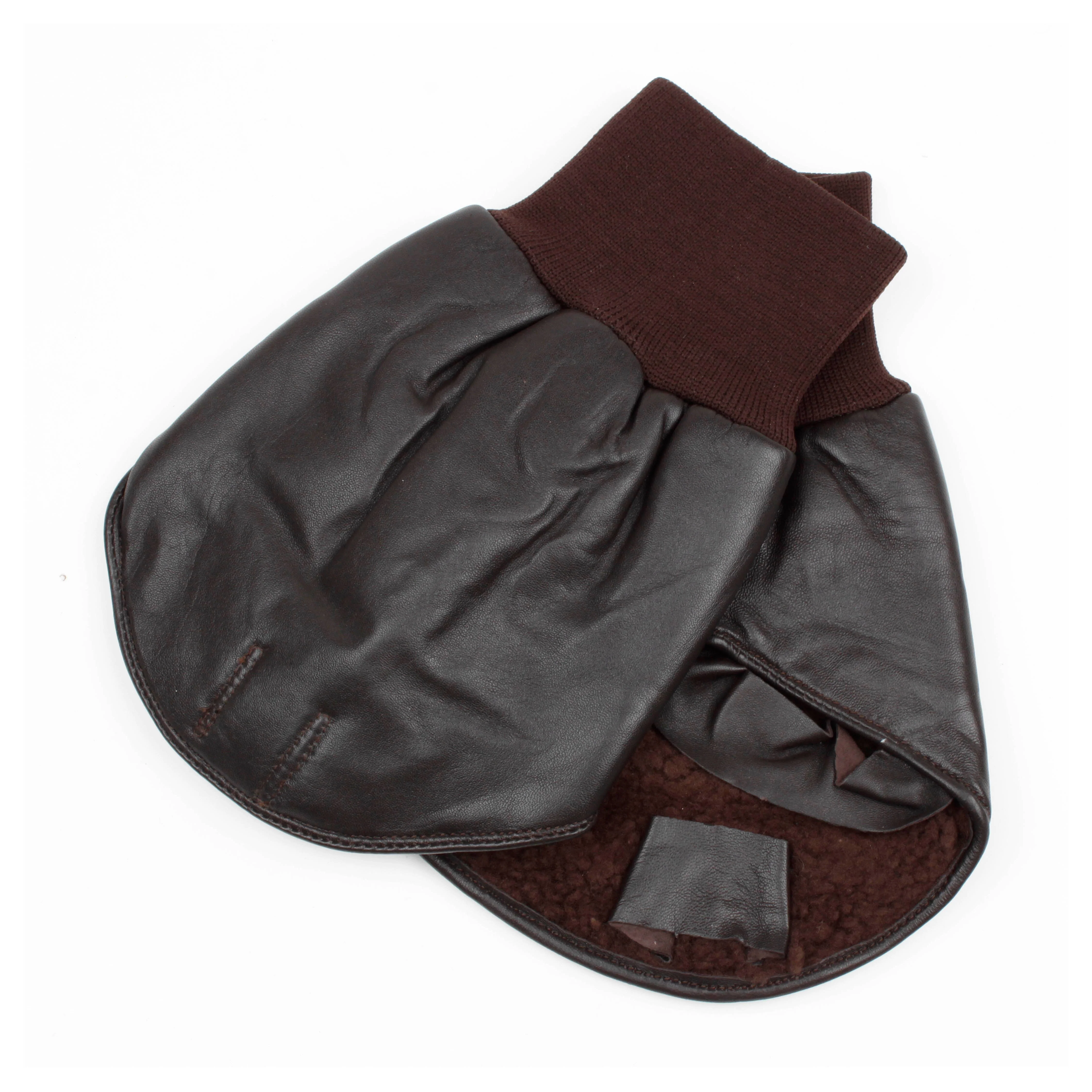 Men's Lined Leather Shooting Mitts - Image 7