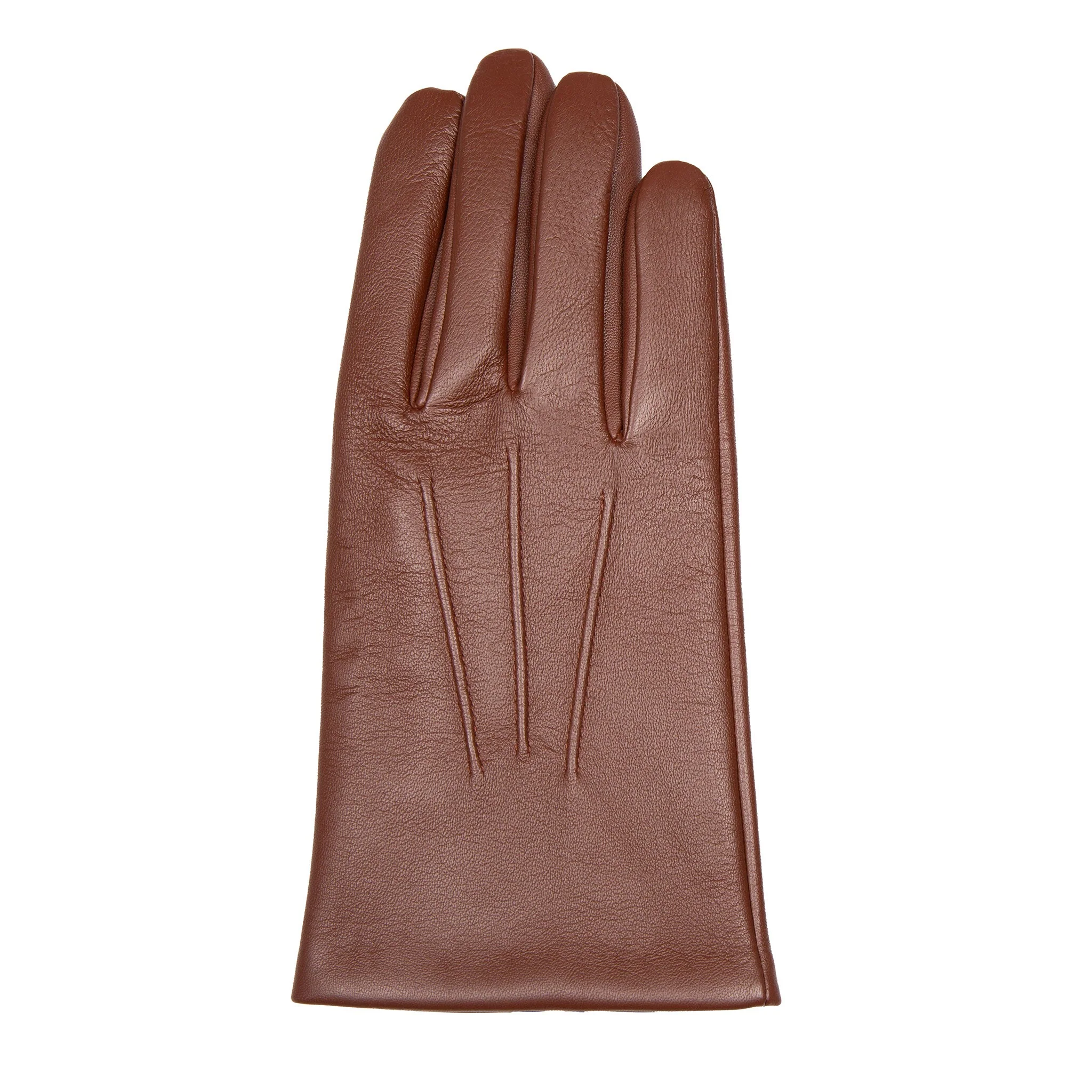Men's Three-Point Cashmere-Lined Leather Gloves - Image 27