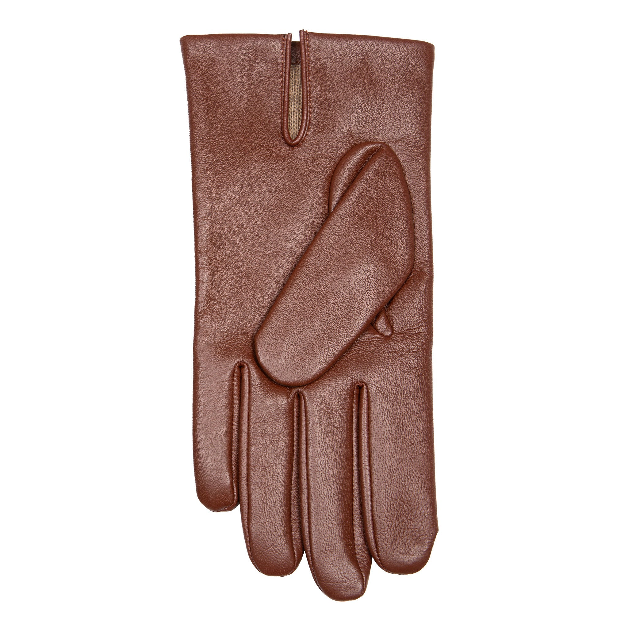 Men's Three-Point Cashmere-Lined Leather Gloves - Image 29