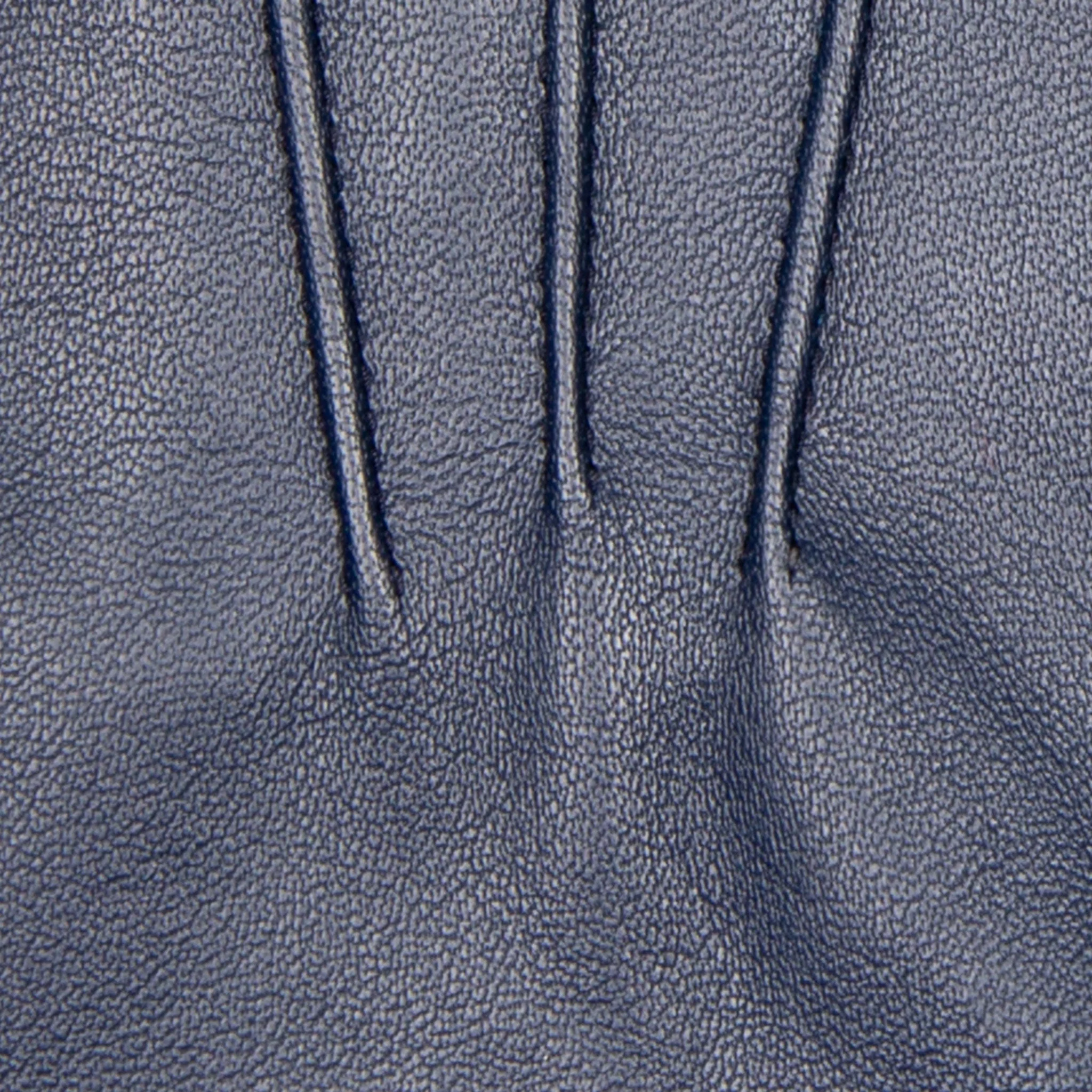 Men's Three-Point Cashmere-Lined Leather Gloves - Image 44