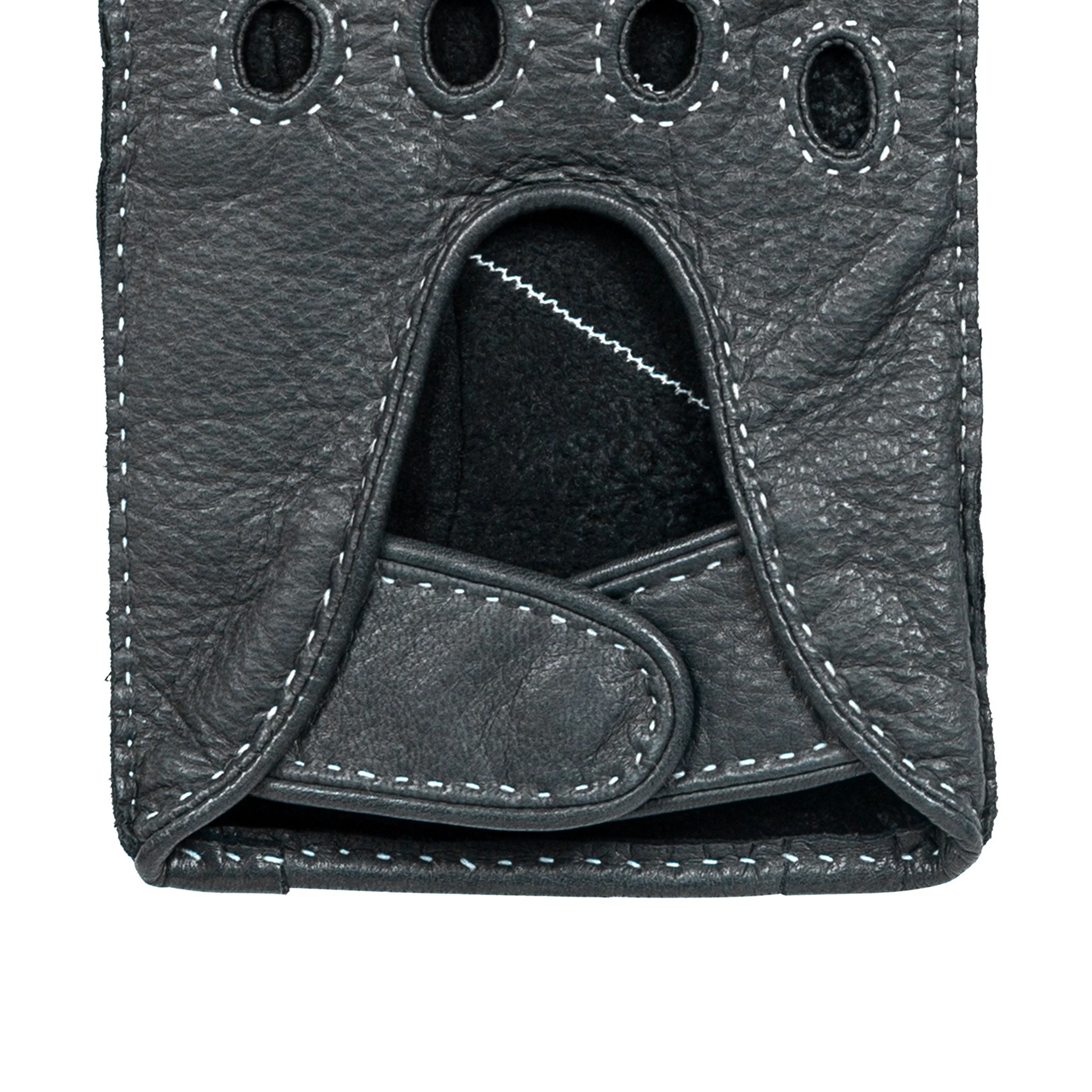 Men's Handsewn Deerskin Leather Driving Gloves - Image 35