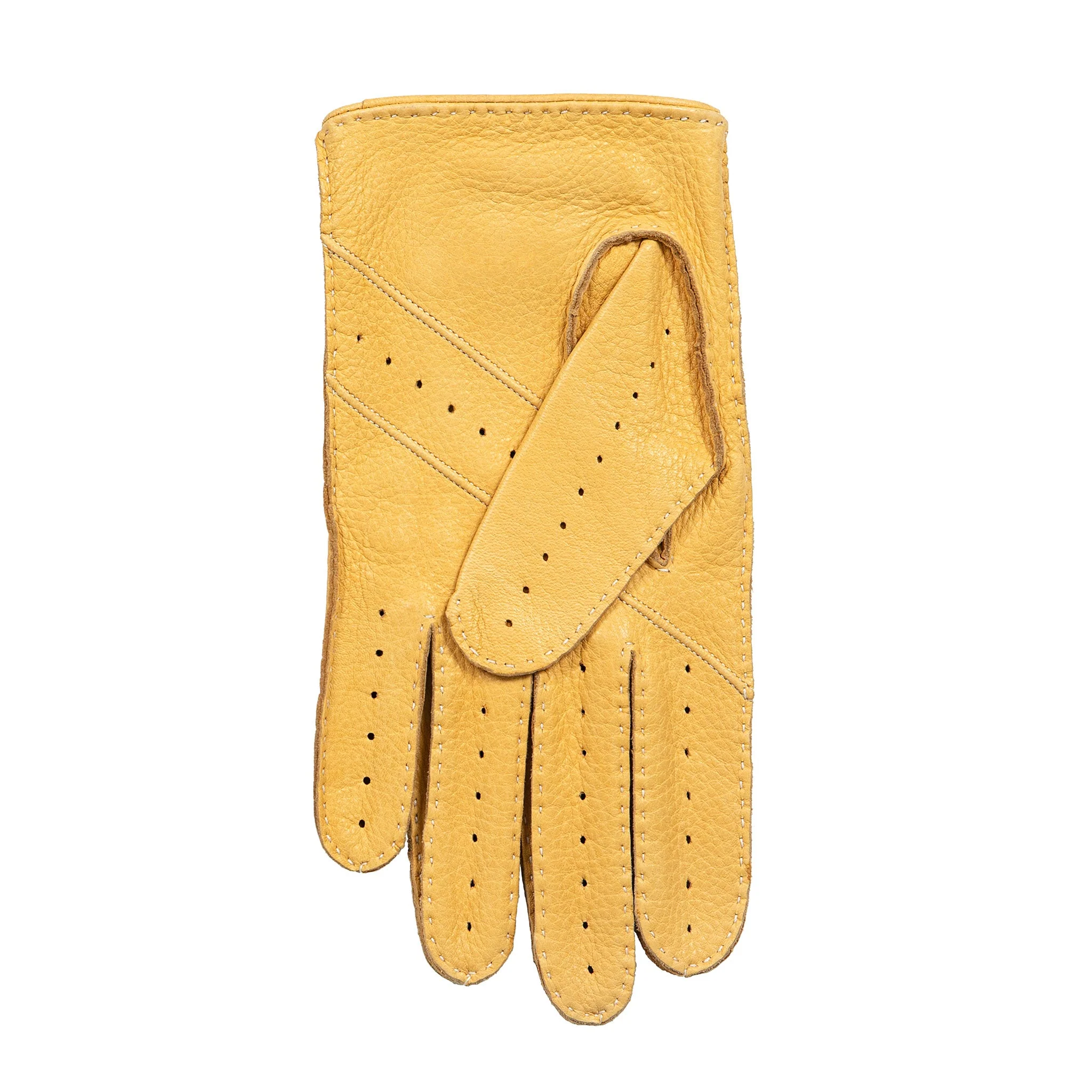 Men's Handsewn Deerskin Leather Driving Gloves - Image 47