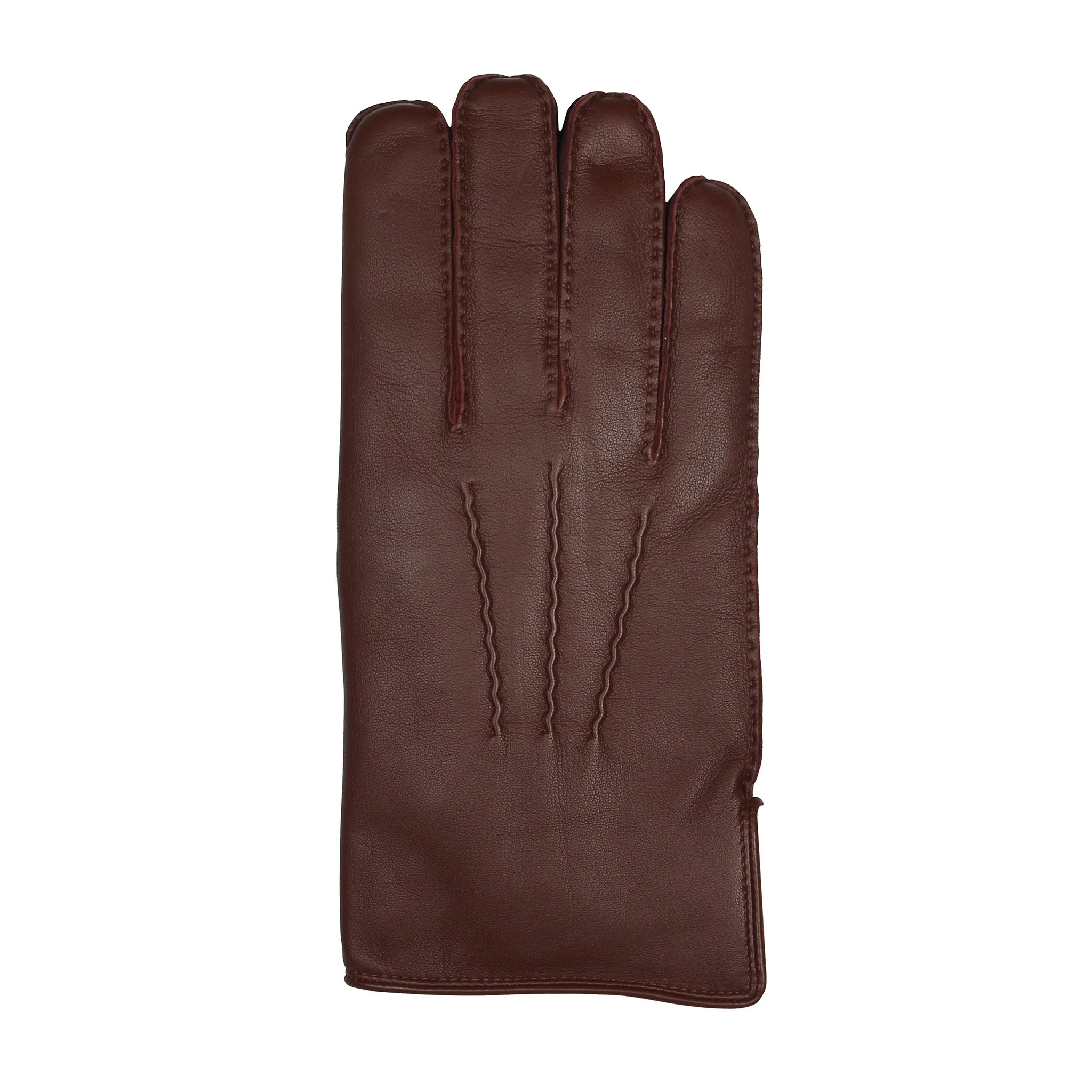Men's Handsewn Three-Point Fur-Lined Leather Gloves - Image 13