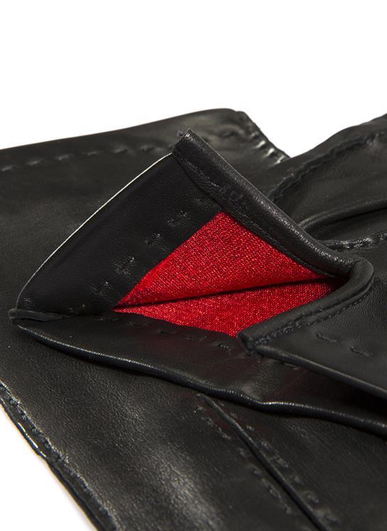 Men's Handsewn Three-Point Silk-Lined Leather Gloves - Image 3