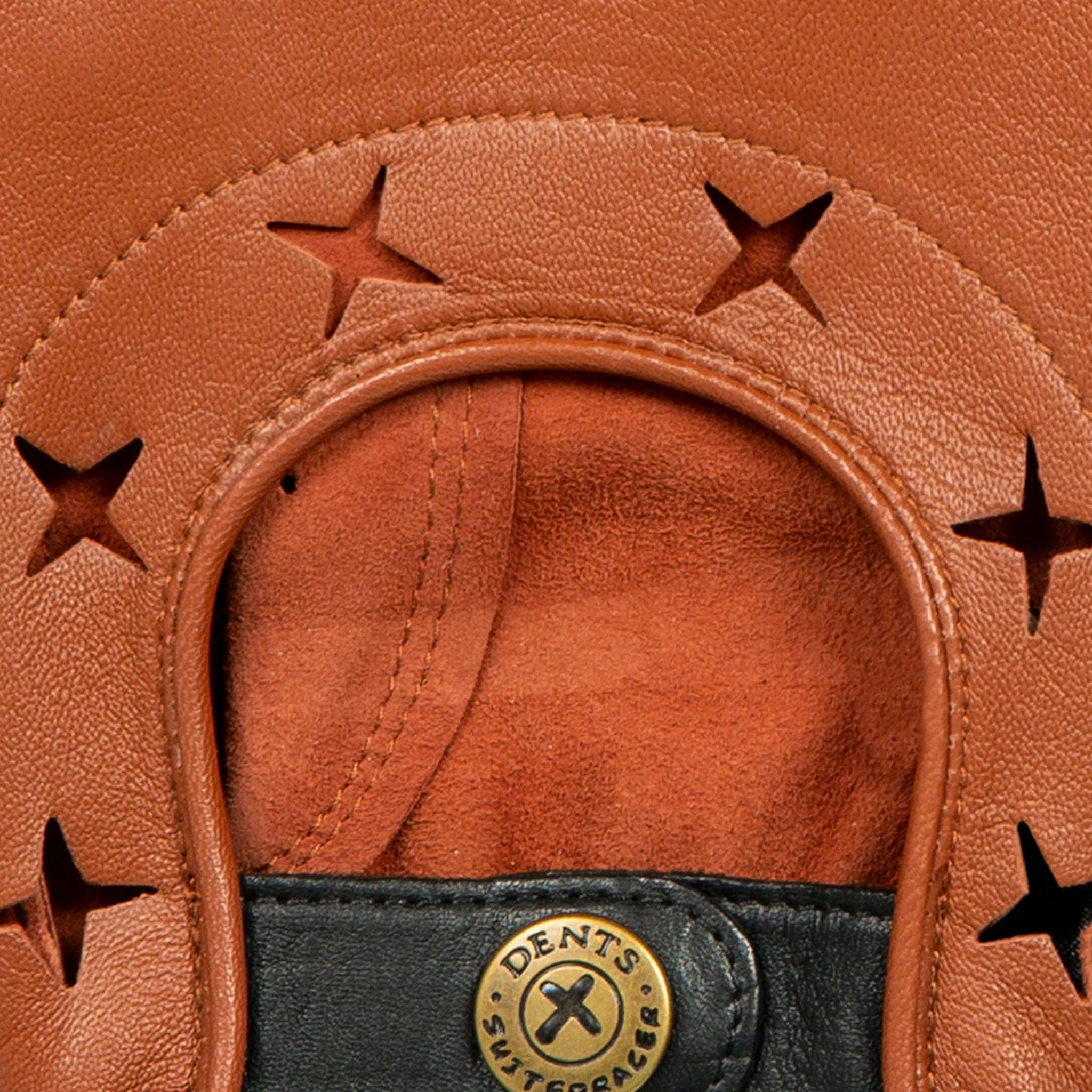 Men's The Suited Racer Two-Colour Leather Driving Gloves - Image 15