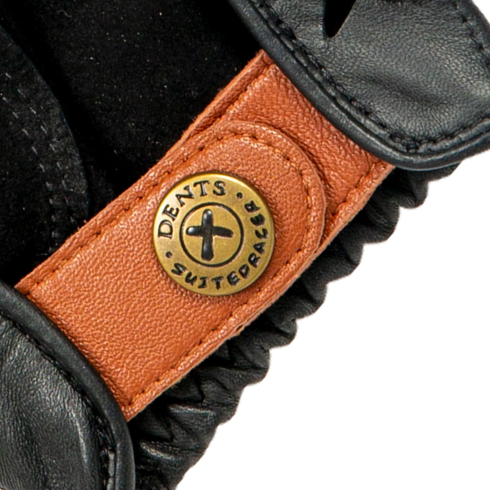 Men's The Suited Racer Two-Colour Leather Driving Gloves - Image 31