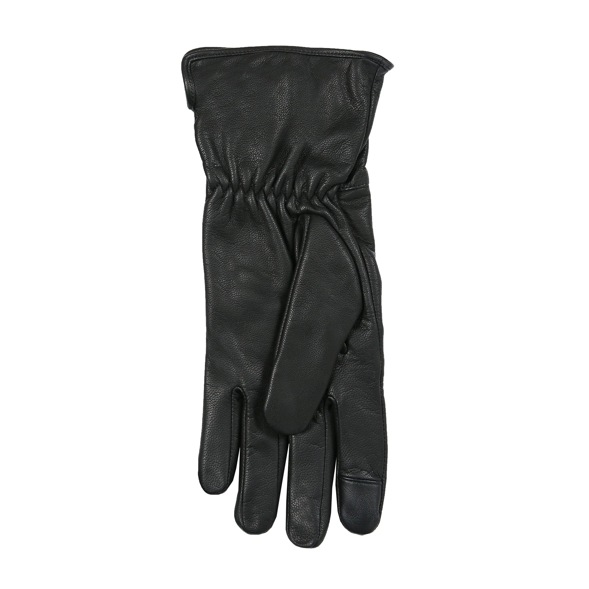 Men's The Suited Racer Touchscreen Water-Resistant Wool-Lined Goatskin Leather Gauntlet Gloves - Image 5
