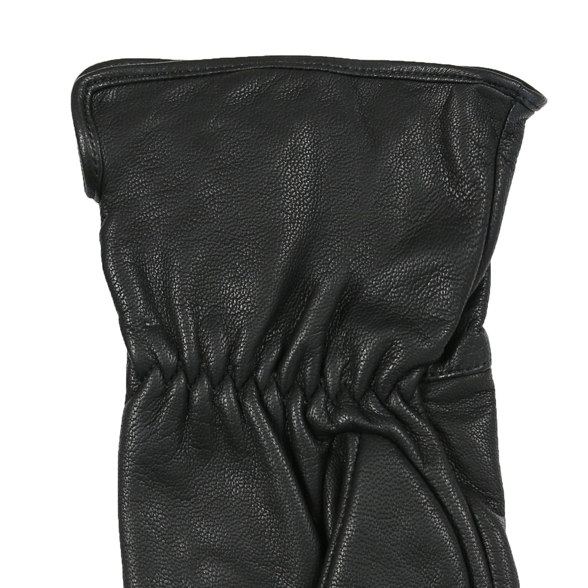 Men's The Suited Racer Touchscreen Water-Resistant Wool-Lined Goatskin Leather Gauntlet Gloves - Image 6