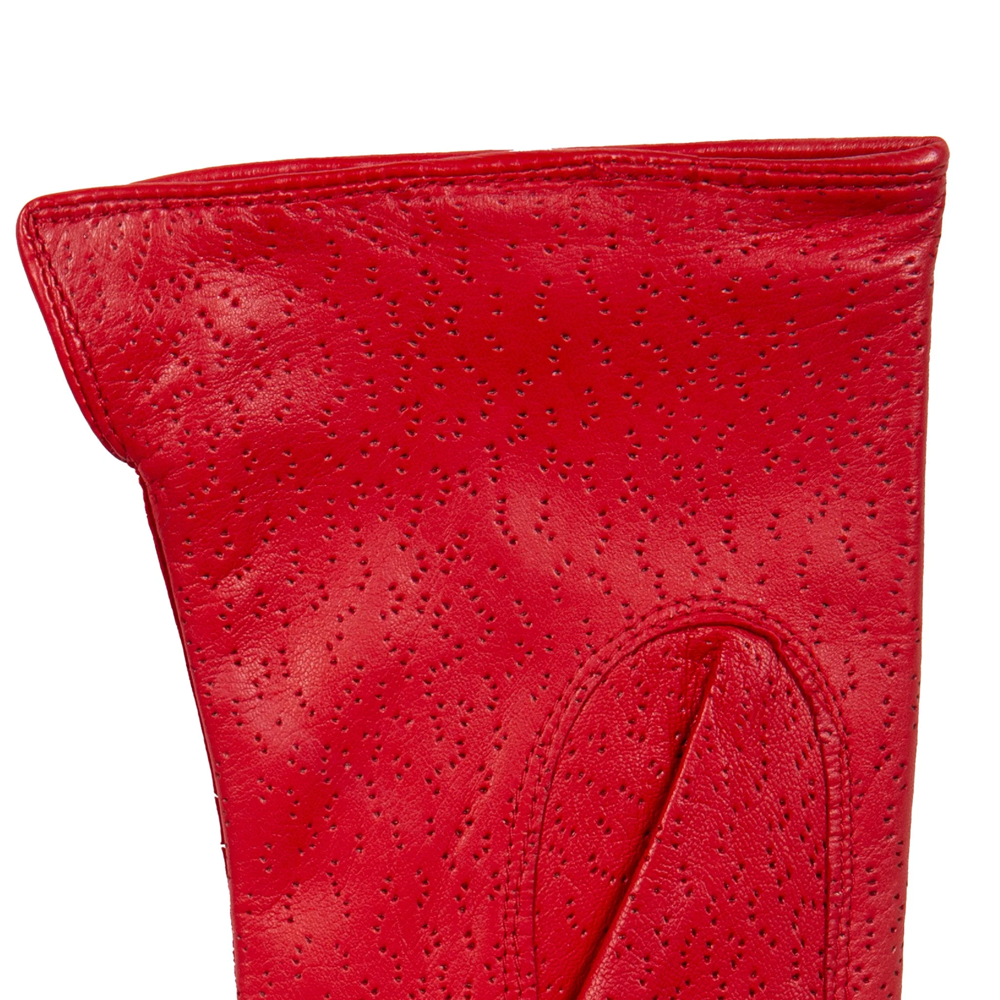 Women's Three-Point Lined Imitation Peccary Leather Gloves - Image 19