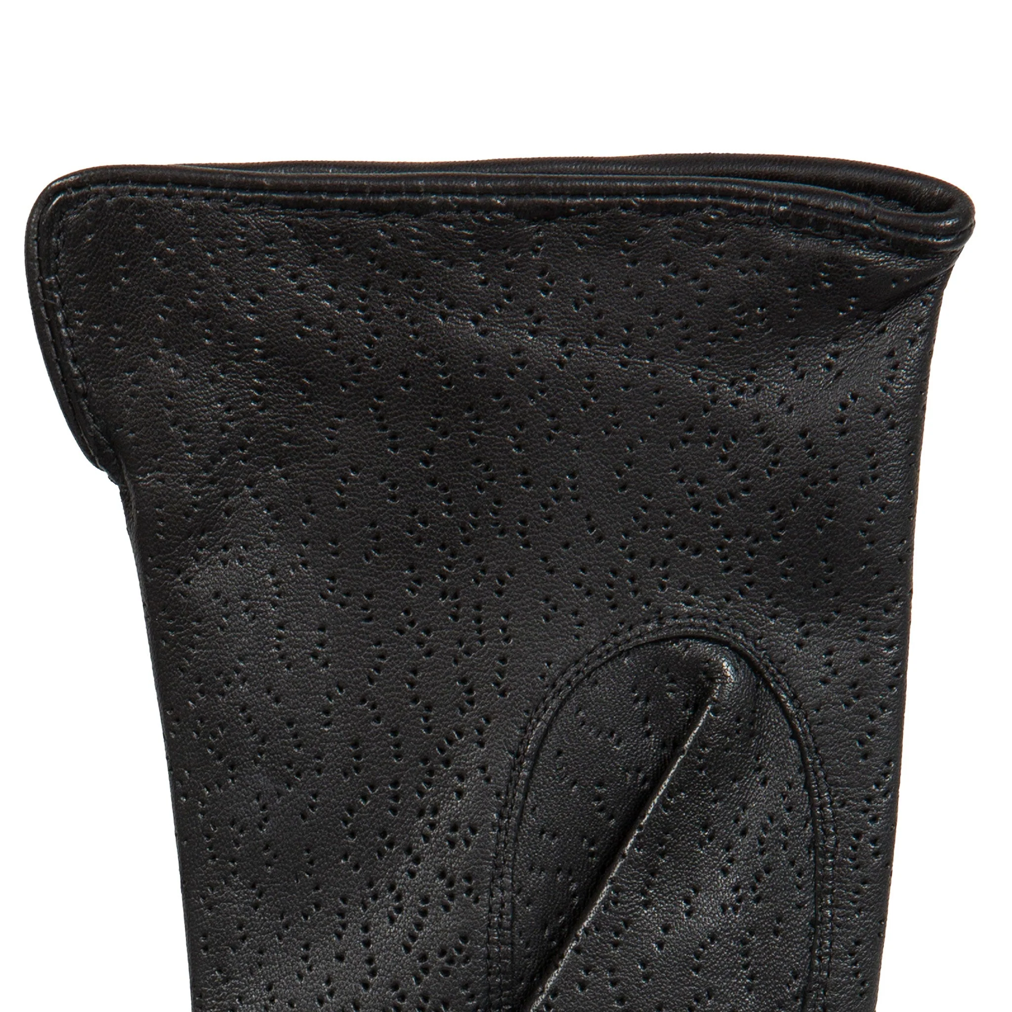 Women's Three-Point Lined Imitation Peccary Leather Gloves - Image 31
