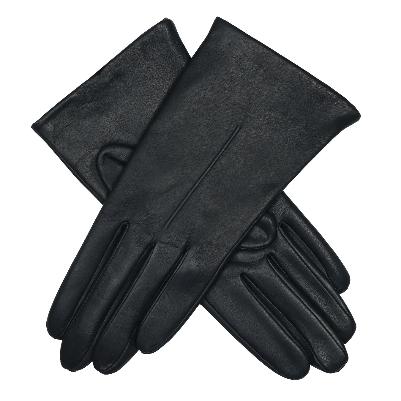 Women's Single-Point Fleece-Lined Leather Gloves - Image 10