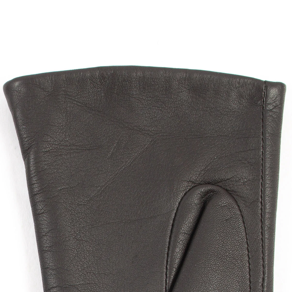 Women's Single-Point Fleece-Lined Leather Gloves - Image 6