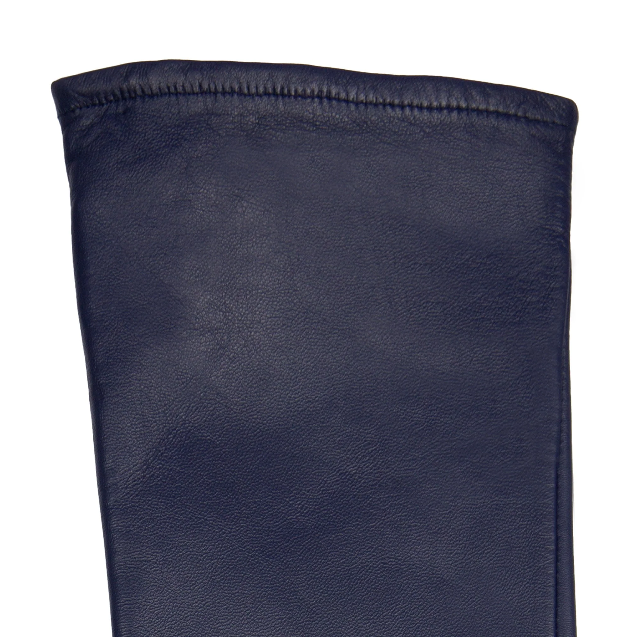 Women's Single-Point Long Above-Elbow Lined Leather Gloves - Image 107