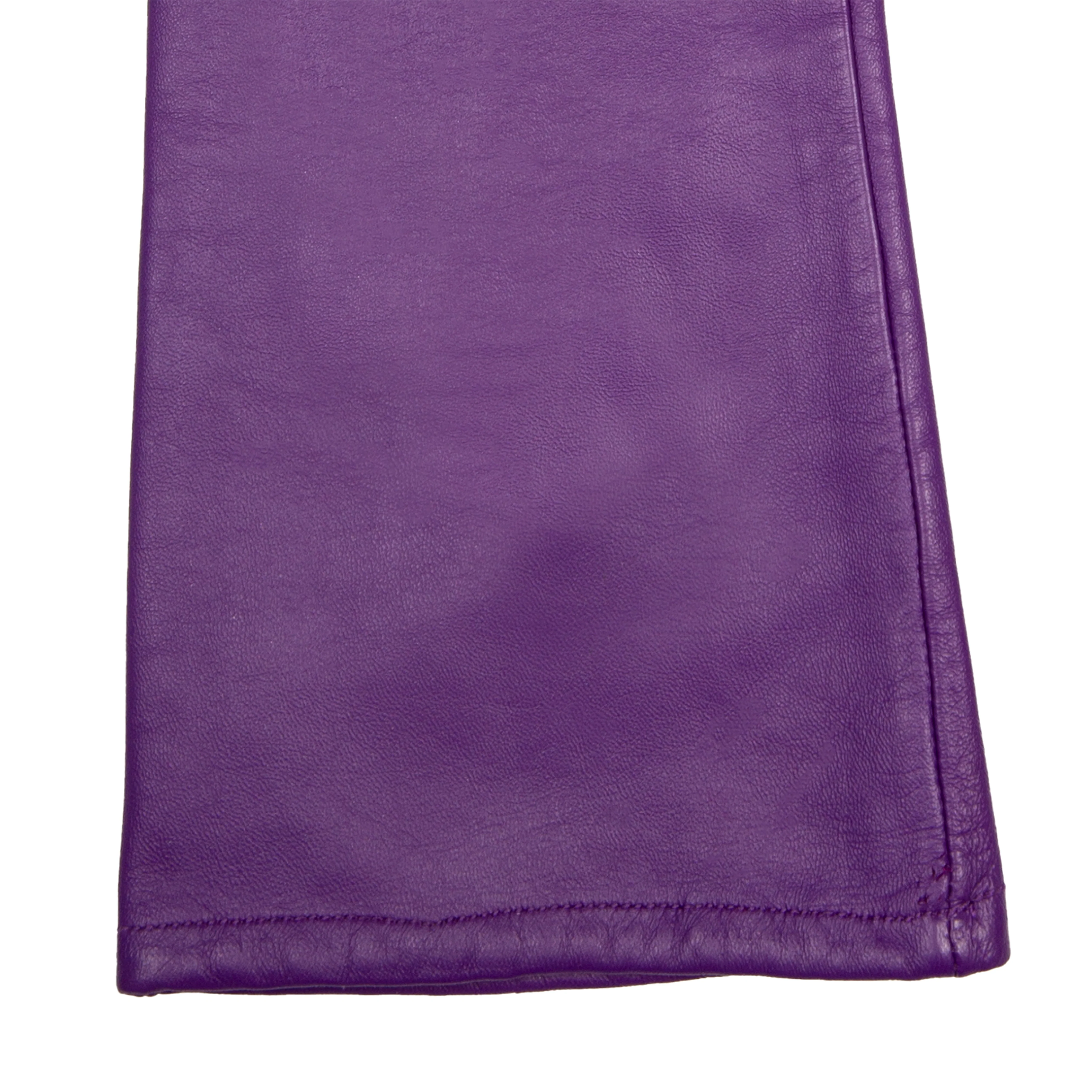 Women's Single-Point Long Above-Elbow Lined Leather Gloves - Image 30