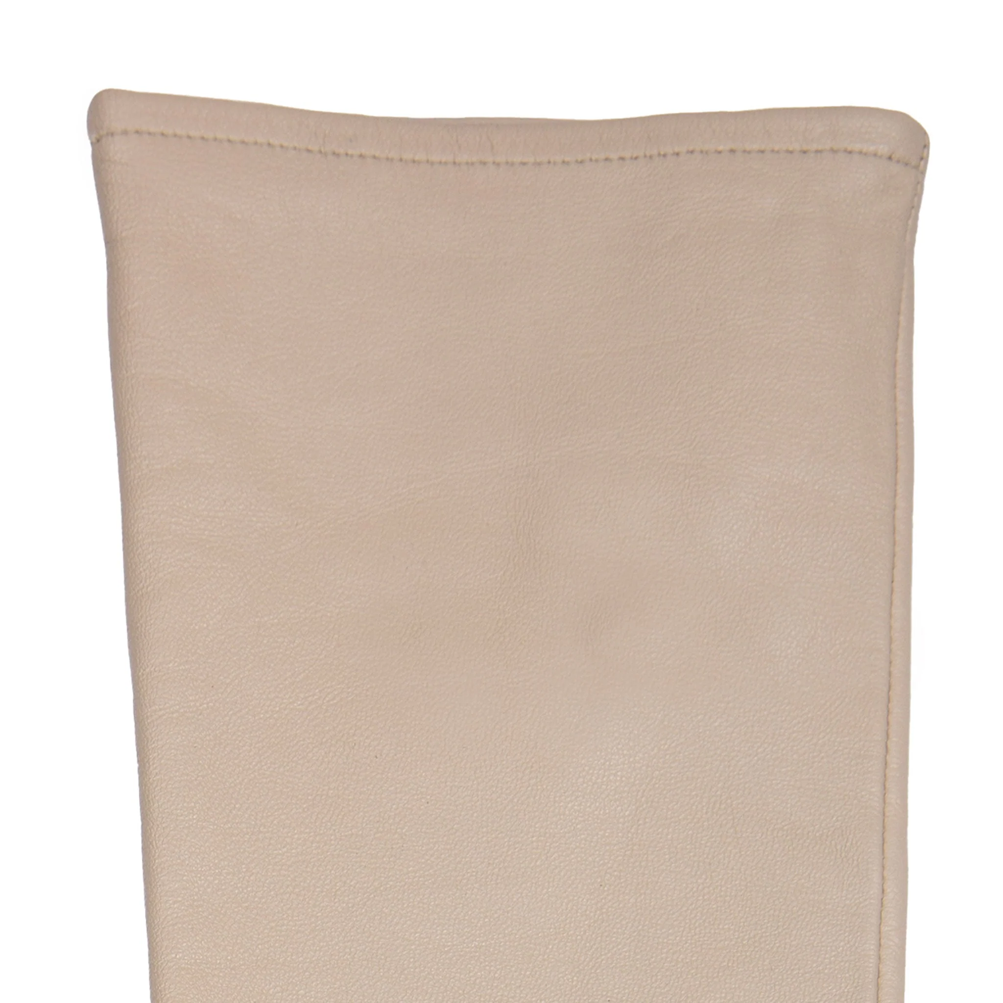 Women's Single-Point Long Above-Elbow Lined Leather Gloves - Image 58